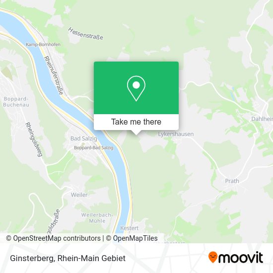 Карта Ginsterberg