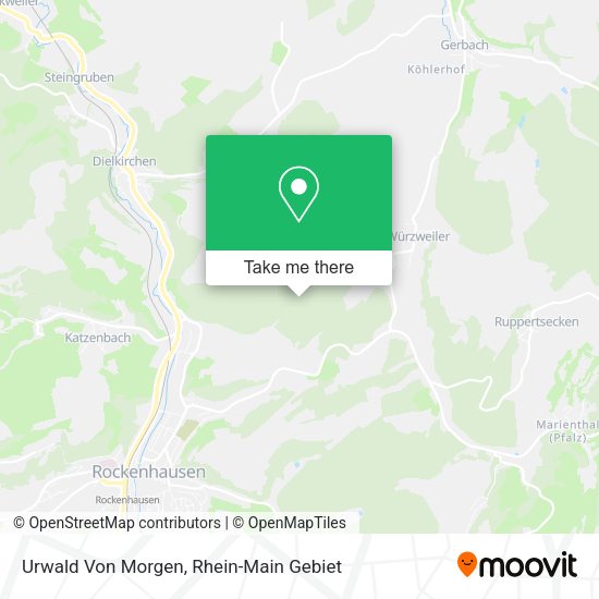 Карта Urwald Von Morgen