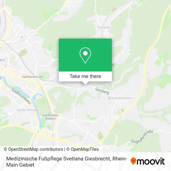 Medizinische Fußpflege Svetlana Giesbrecht map
