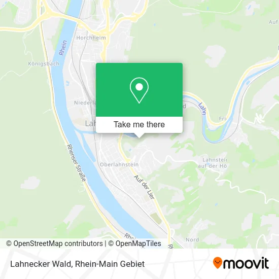 Карта Lahnecker Wald
