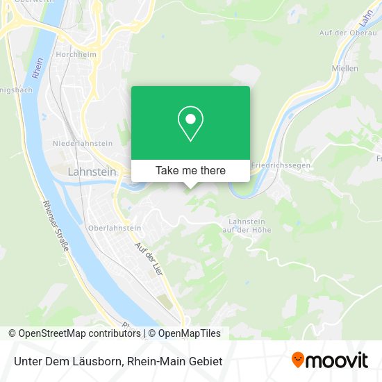 Карта Unter Dem Läusborn