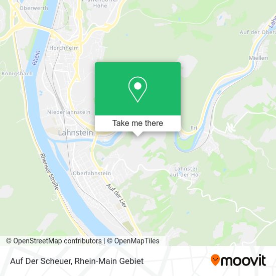 Карта Auf Der Scheuer