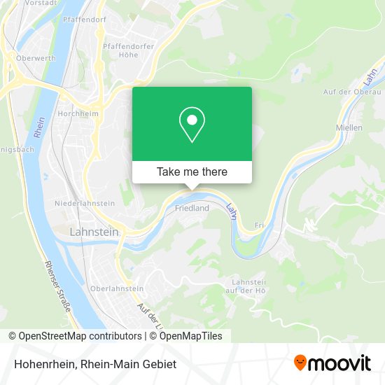 Карта Hohenrhein