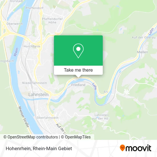 Карта Hohenrhein