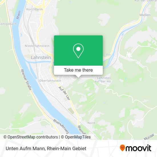 Карта Unten Aufm Mann