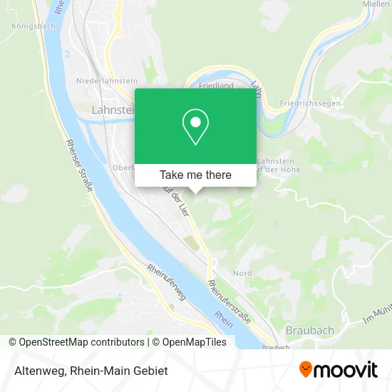 Карта Altenweg