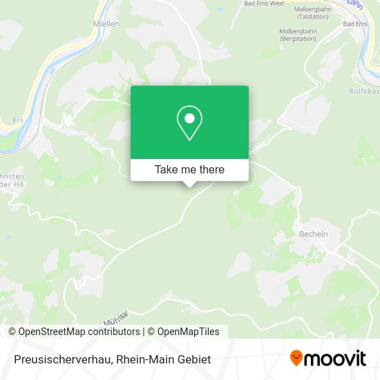 Карта Preusischerverhau