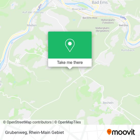 Карта Grubenweg
