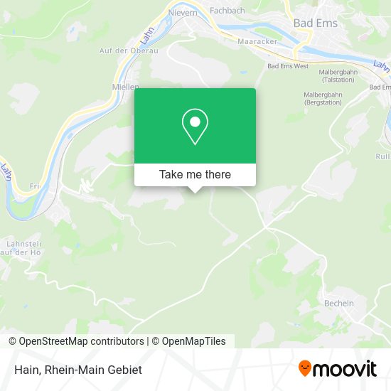 Карта Hain