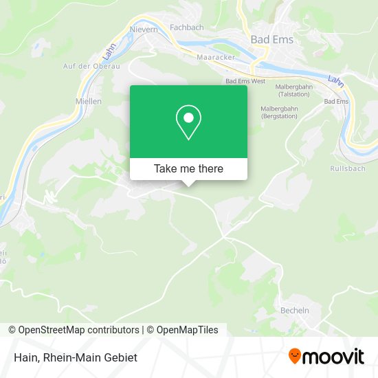 Карта Hain
