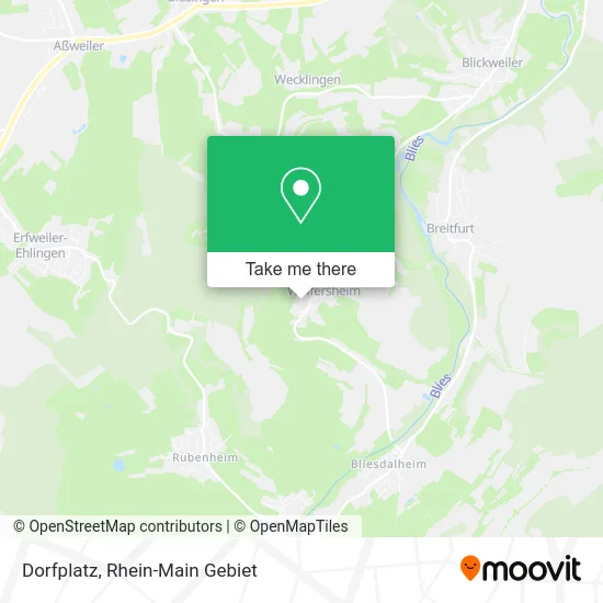Dorfplatz map