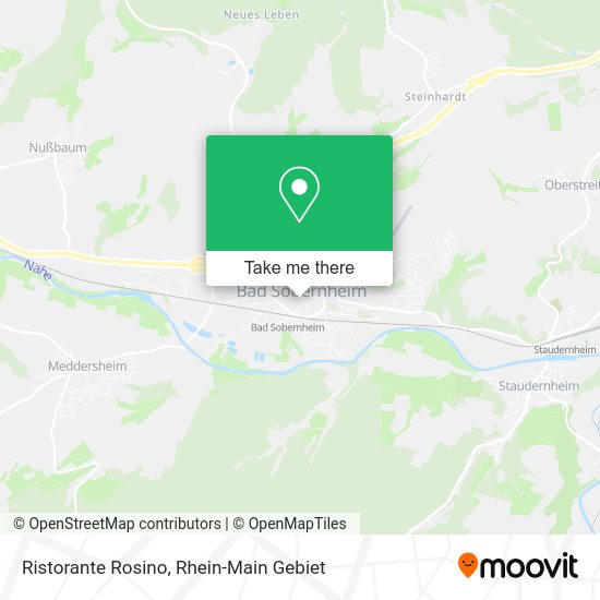 Карта Ristorante Rosino