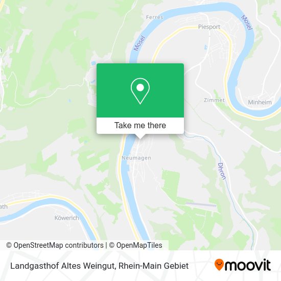 Карта Landgasthof Altes Weingut