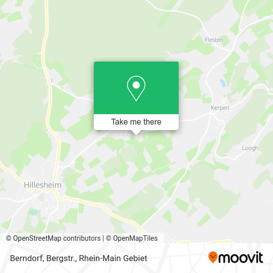 Карта Berndorf, Bergstr.