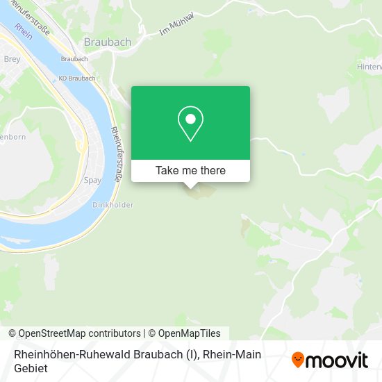 Карта Rheinhöhen-Ruhewald Braubach (I)