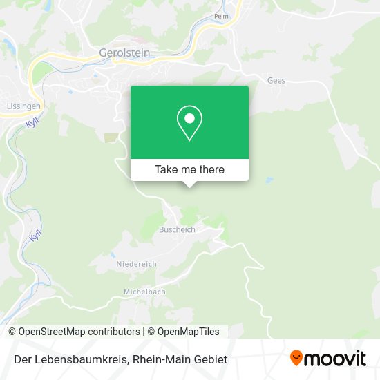 Карта Der Lebensbaumkreis
