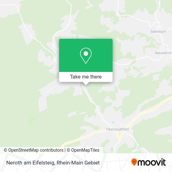 Neroth am Eifelsteig map