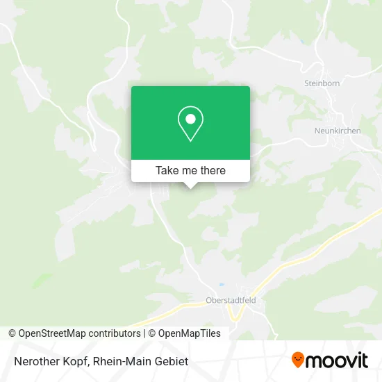Карта Nerother Kopf