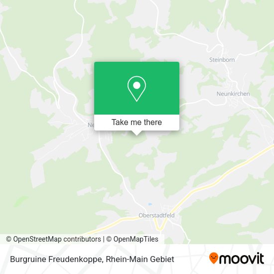 Карта Burgruine Freudenkoppe