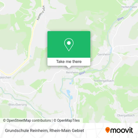 Grundschule Reinheim map