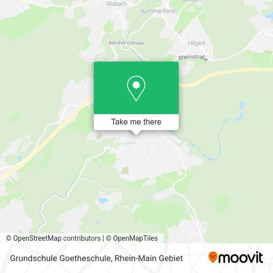 Карта Grundschule Goetheschule