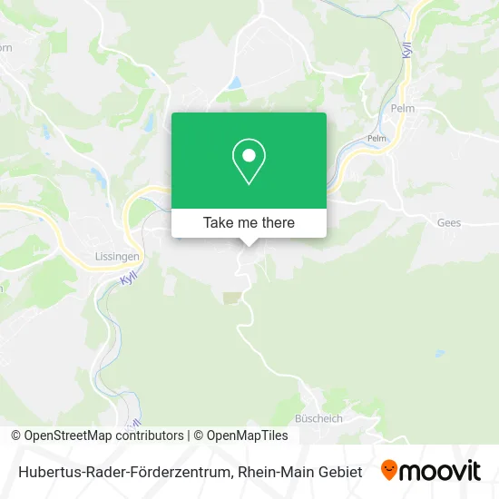 Карта Hubertus-Rader-Förderzentrum