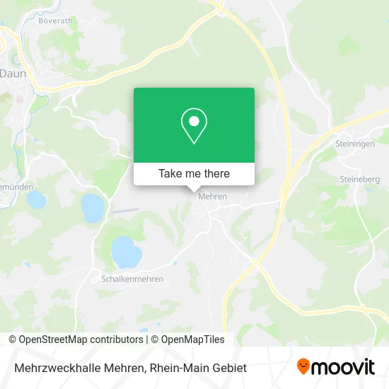 Карта Mehrzweckhalle Mehren