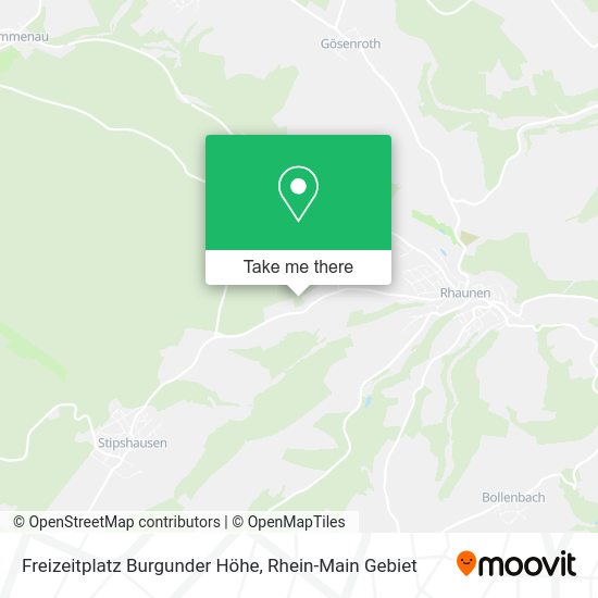 Карта Freizeitplatz Burgunder Höhe