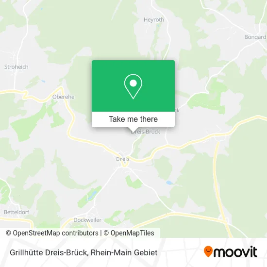 Карта Grillhütte Dreis-Brück