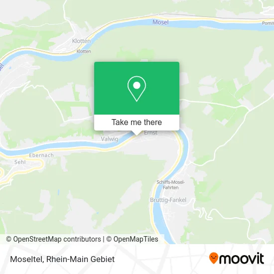 Карта Moseltel