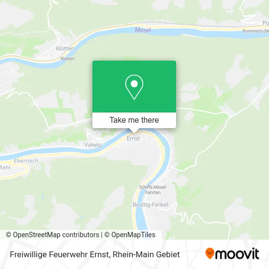 Карта Freiwillige Feuerwehr Ernst