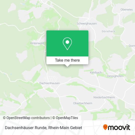 Карта Dachsenhäuser Runde