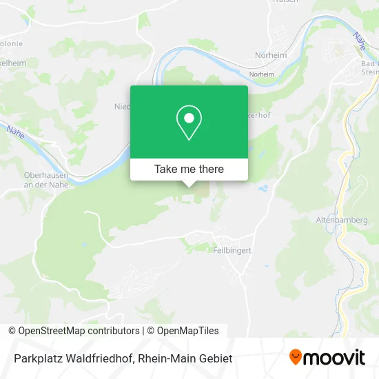 Карта Parkplatz Waldfriedhof