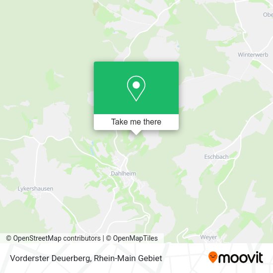 Карта Vorderster Deuerberg