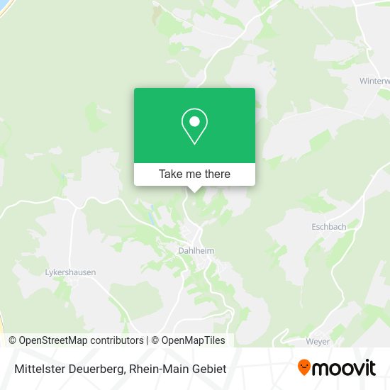 Карта Mittelster Deuerberg