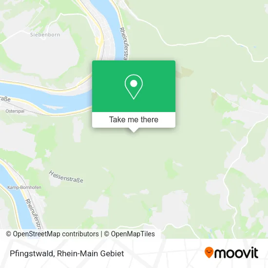 Карта Pfingstwald