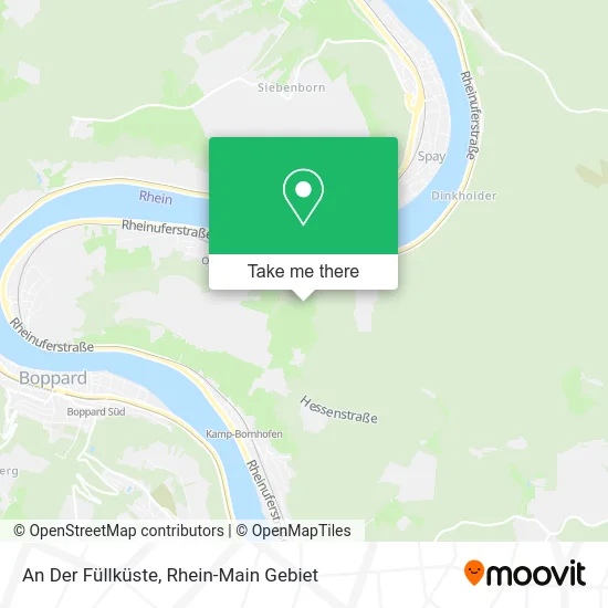 Карта An Der Füllküste