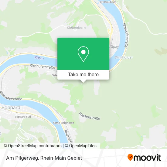 Карта Am Pilgerweg