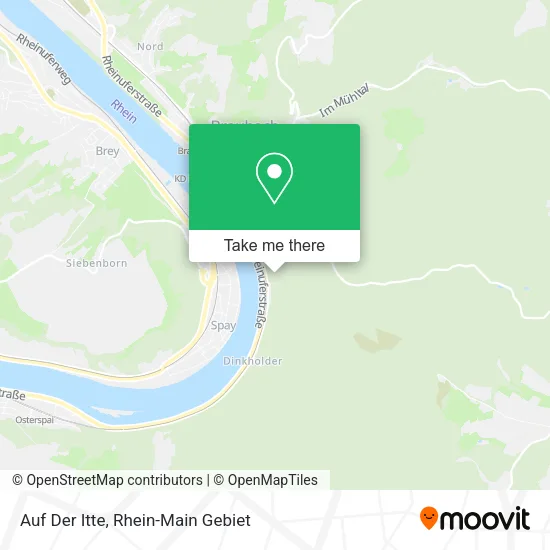 Карта Auf Der Itte