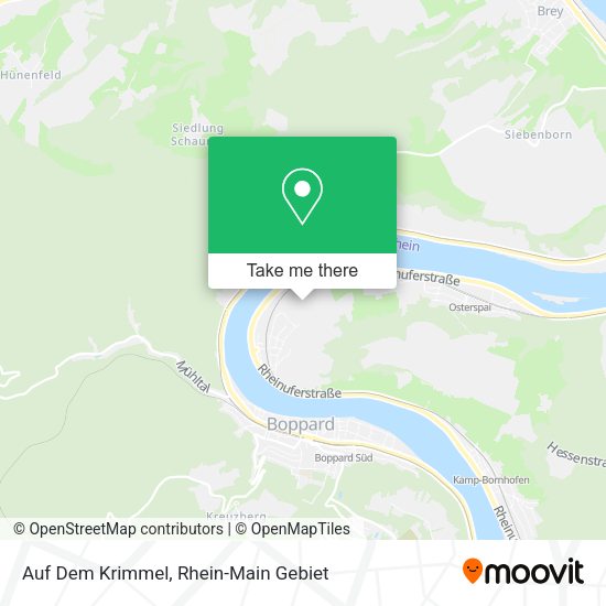 Карта Auf Dem Krimmel