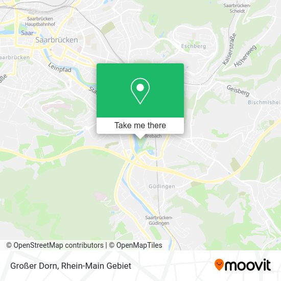 Карта Großer Dorn