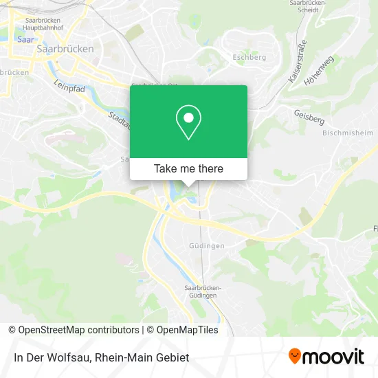 Карта In Der Wolfsau