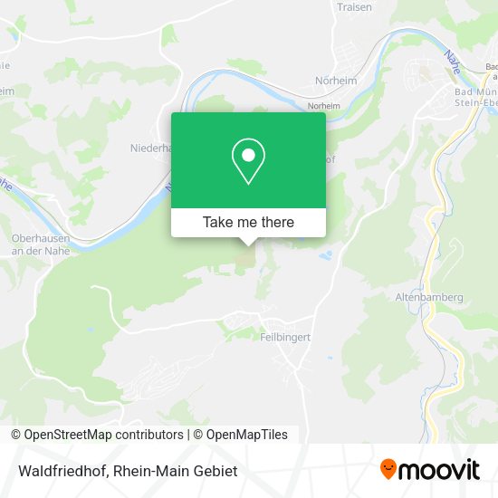 Карта Waldfriedhof
