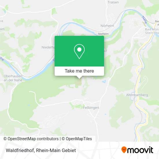 Карта Waldfriedhof
