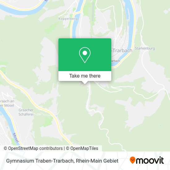 Карта Gymnasium Traben-Trarbach