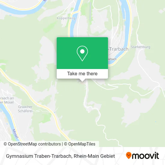 Карта Gymnasium Traben-Trarbach