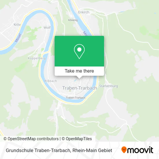 Карта Grundschule Traben-Trarbach
