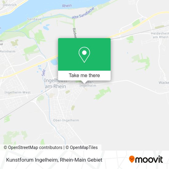 Карта Kunstforum Ingelheim