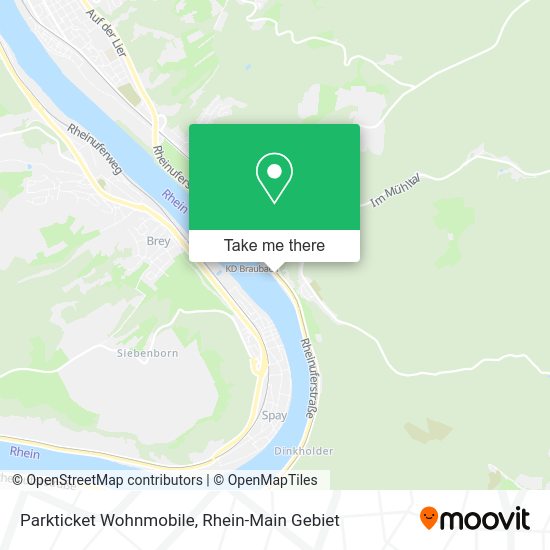 Карта Parkticket Wohnmobile