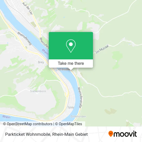 Карта Parkticket Wohnmobile